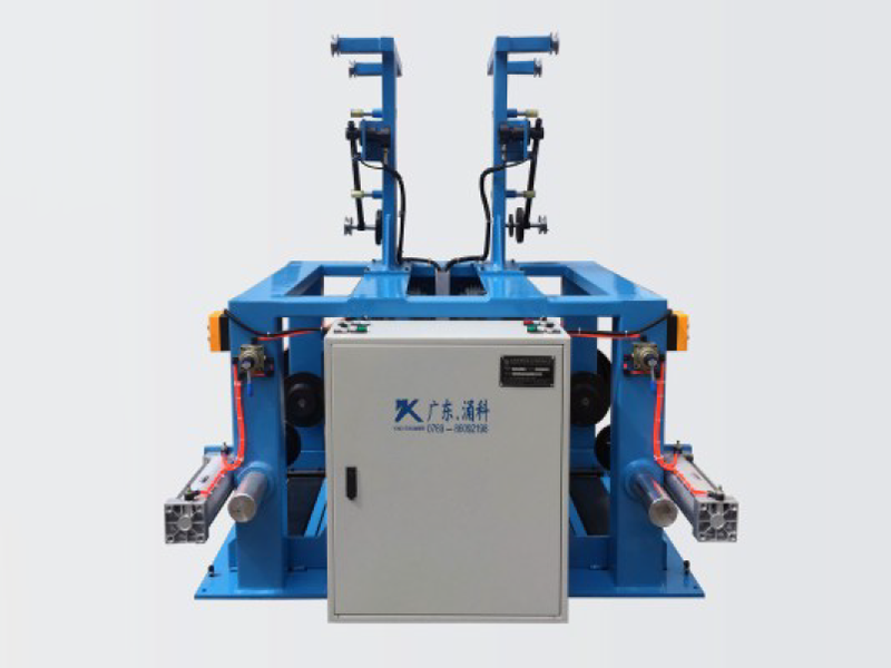 500-800 double-head power pay-off stand
